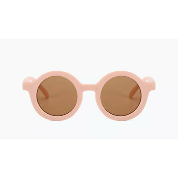 Retro baby round sunnies with 100% UV protection